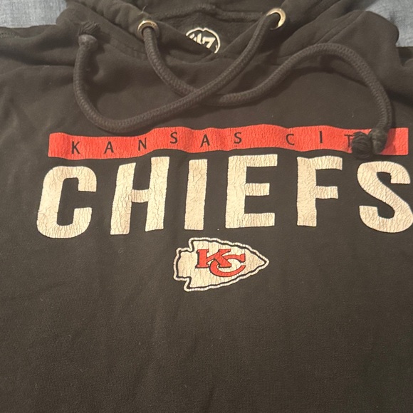 '47 Black Kansas City Chiefs Pullover - Picture 2 of 3